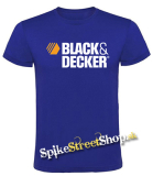 BLACK & DECKER - Logo - kráľovskymodré pánske tričko