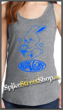 NEWJEANS - Logo & Bunny - Ladies Vest Top - šedé