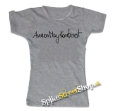 ANNENMAYKANTEREIT - Logo - šedé dámske tričko