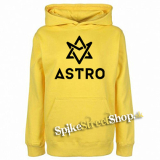 ASTRO - Logo - žltá detská mikina