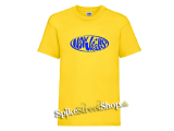 NEWJEANS - Blue Logo - žlté pánske tričko