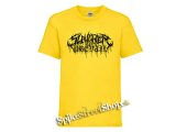 SLAUGHTER TO PREVAIL - Logo - žlté pánske tričko