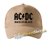 AC/DC - Back In Black - piesková šiltovka (-30%=AKCIA)
