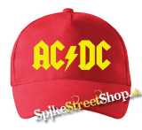 AC/DC - Yellow Logo - červená šiltovka (-30%=AKCIA)