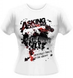 ASKING ALEXANDRIA - Liver Damage Skinny Fit - čierne dámske tričko