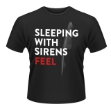 SLEEPING WITH SIRENS - Feel - čierne pánske tričko