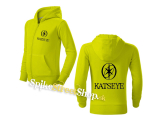 KATSEYE - Logo Crest - limetková detská mikina na zips