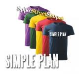 SIMPLE PLAN - farebné pánske tričko