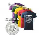 RAMONES - Logo - farebné pánske tričko