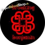BREAKING BENJAMIN - Red Logo - odznak