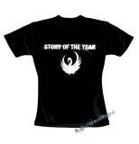 STORY OF THE YEAR - Logo - čierne dámske tričko