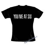 YOU ME AT SIX - Logo - čierne dámske tričko