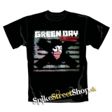 GREEN DAY - Mask Flag - čierne pánske tričko
