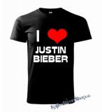 I LOVE JUSTIN BIEBER - pánske tričko