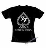 FOO FIGHTERS - Logo - čierne dámske tričko