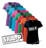 SKA-P - Logo - farebné dámske tričko