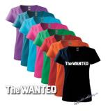 THE WANTED - Logo - farebné dámske tričko