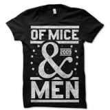 OF MICE & MEN - Centennial - čierne pánske tričko