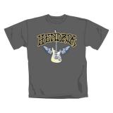 JIMI HENDRIX - Winged Guitar - pánske tričko (-40%=Výpredaj)