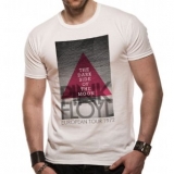 PINK FLOYD - Dark Side Euro Tour - biele pánske tričko (-40%=Výpredaj)