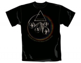 PINK FLOYD - Rainbow Faces - čierne pánske tričko (-40%=Výpredaj)