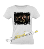 TWILIGHT - Character Group - šedé dievčenské tričko (-40%=Výpredaj)