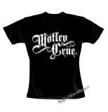 MOTLEY CRUE - Logo - čierne dámske tričko