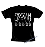 SIXX A.M. - čierne dámske tričko