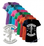 MOTLEY CRUE - Caduceus - farebné dámske tričko