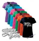 MOTLEY CRUE - Logo - farebné dámske tričko