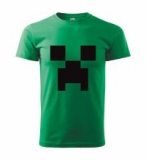 MINECRAFT - Creeper - zelené chlapčenské tričko