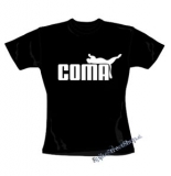 COMA - čierne dámske tričko