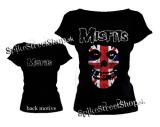 MISFITS - UK Skull - dámske tričko