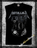 METALLICA - Guitar - čierne pánske tričko bez rukávov