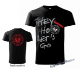 RAMONES - Hey Ho Let´s Go - čierne pánske tričko