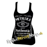 METALLICA - Jack Daniels Motive - Ladies Vest Top