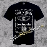 GUNS N ROSES - Jack Daniels Motive - čierne pánske tričko