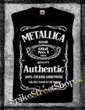 METALLICA - Jack Daniels Motive - čierne pánske tričko bez rukávov