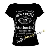 HEAVY METAL - Jack Daniels Motive - dámske tričko