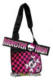 MONSTER HIGH - Ska Pink Skull - dievčenská taška cez plece
