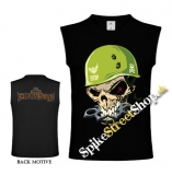 FIVE FINGER DEATH PUNCH - Skull - čierne pánske tričko bez rukávov