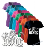 AC/DC - Let There Be Rock - farebné dámske tričko