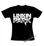 LINKIN PARK - Logo & Band - čierne dámske tričko