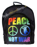 PEACE NOT WAR - ruksak