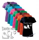 DEATH NOTE - Logo & Portrait - farebné dámske tričko