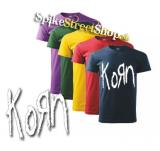 KORN - Original Logo - farebné pánske tričko