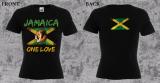 JAMAICA LION - One Love - dámske tričko