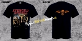 AVENGED SEVENFOLD - Red Logo & Band - čierne pánske tričko