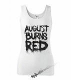 AUGUST BURNS RED - Logo - Ladies Vest Top - biele
