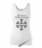 WITHIN TEMPTATION - Grey Logo - Ladies Vest Top - biele
